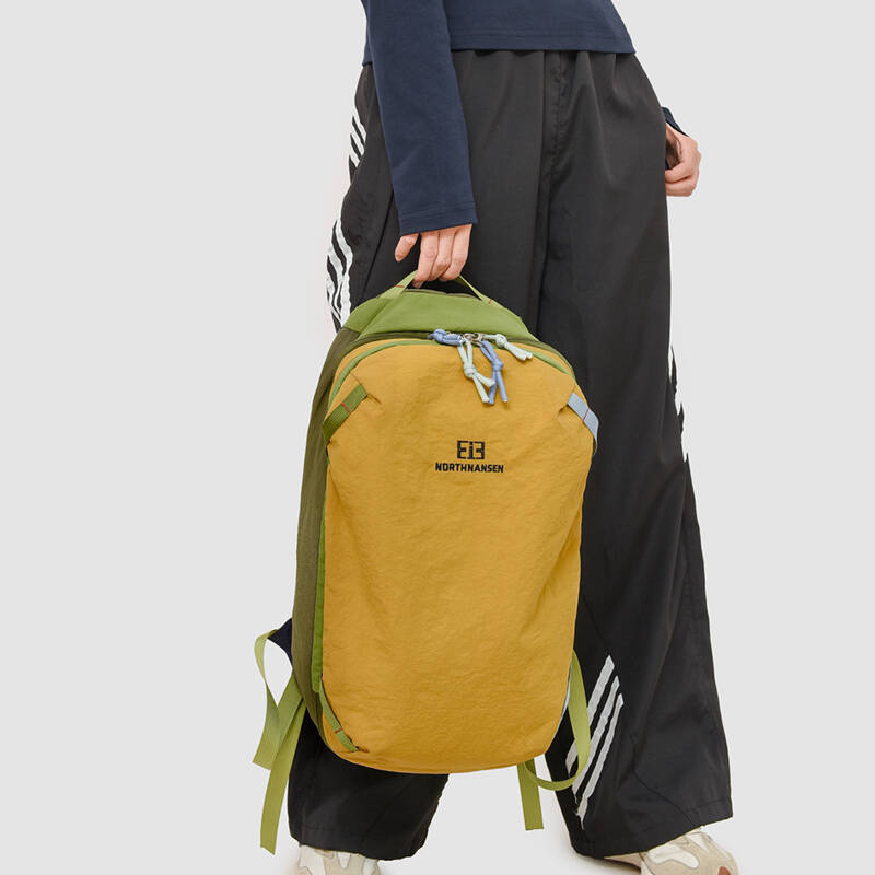 Embroidery Cotton - New Color Block Backpack Waterproof Nylon