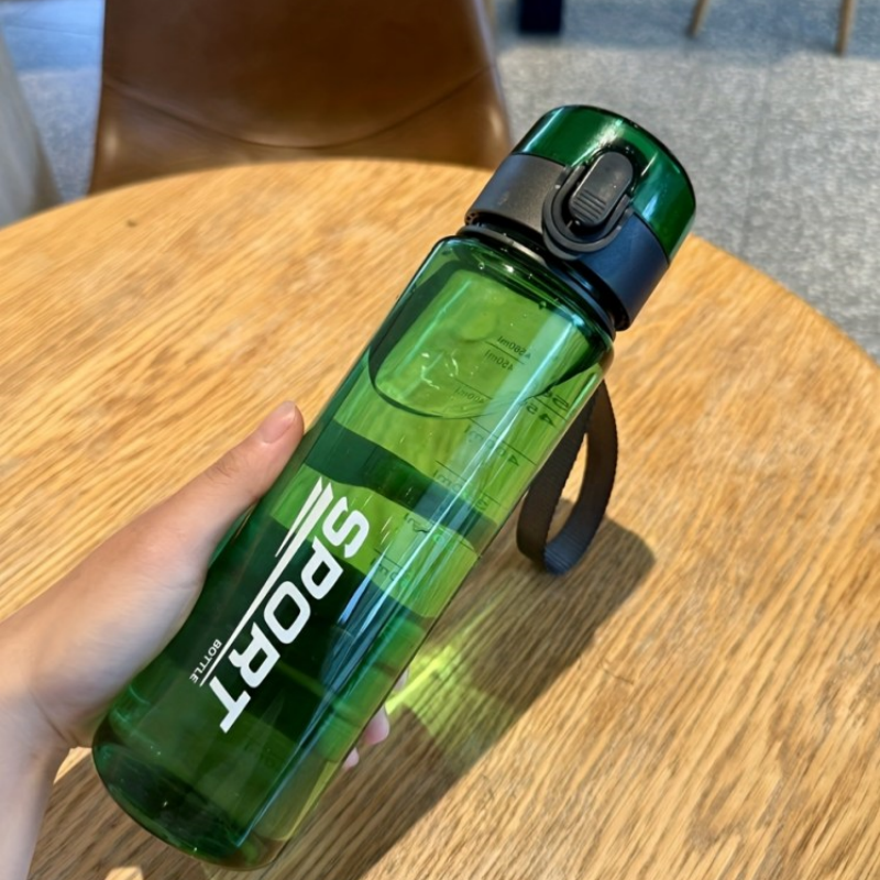 Embroidery Water - 400ml/560ml Water Bottle Leakproof Sports Water
