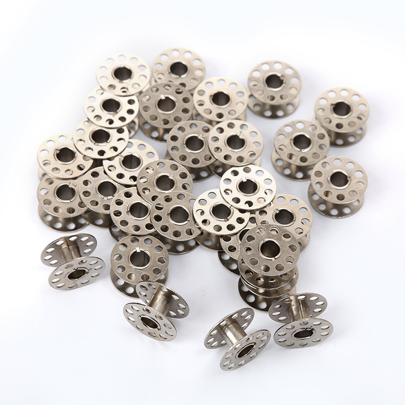 Embroidery Generator - 10pcs Metal Bobbins Spool Stainless Steel