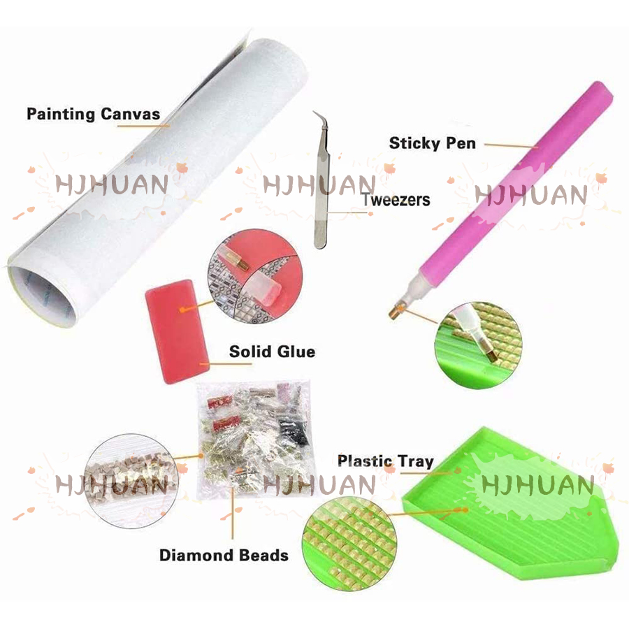 5pcs 5D Diy Diamond Painting T - Embroidery Hd Images のレビューと価格