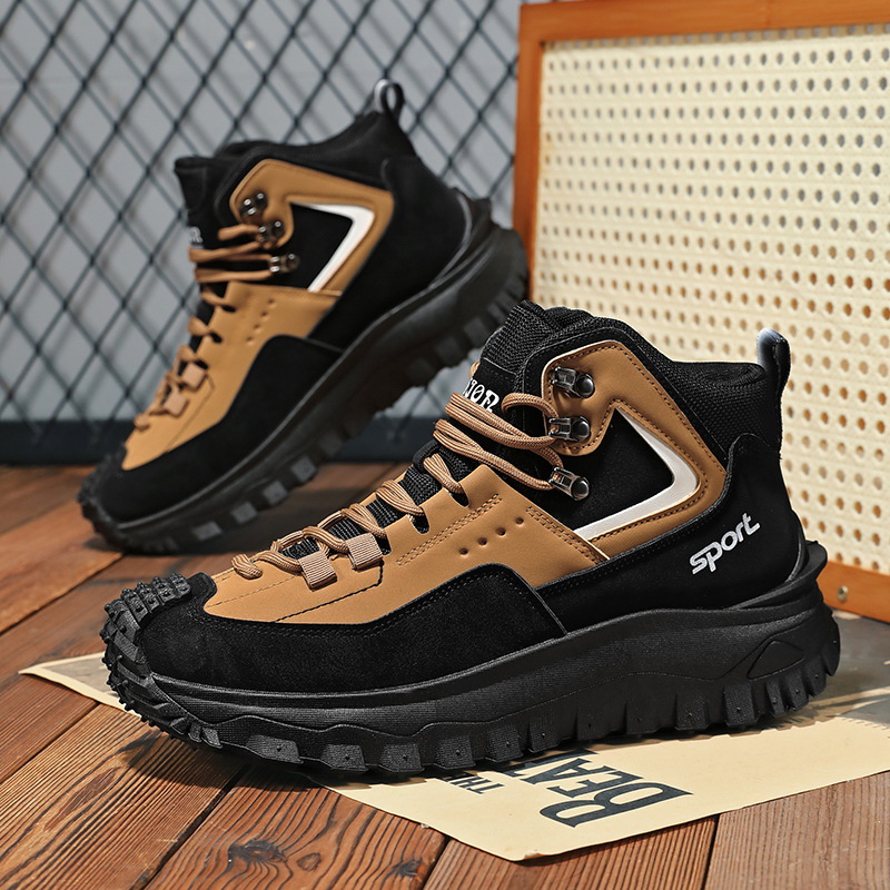 Men's Wide Width Hiking Shoes  - Embroidery Cotton のレビューと価格