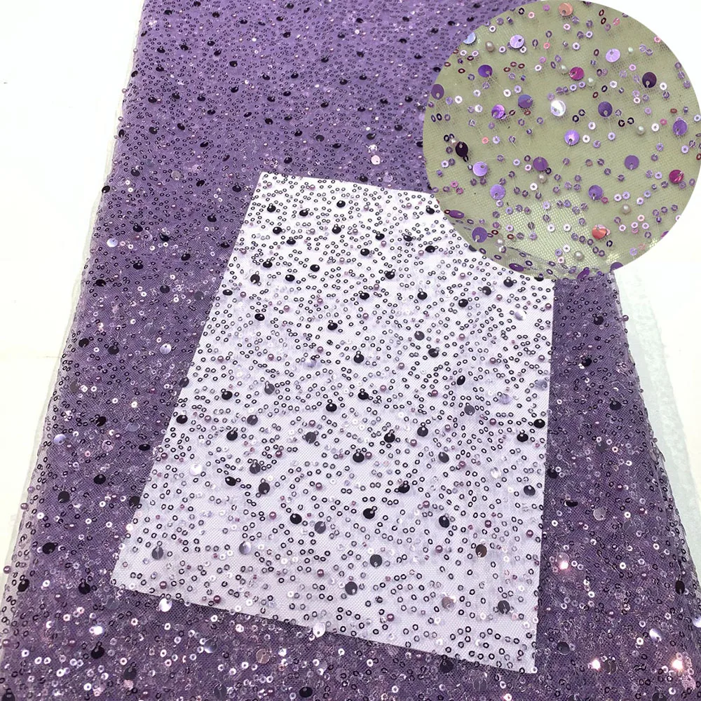 African Lace Fabric High Quali - Embroidery Net Fabric のレビューと価格