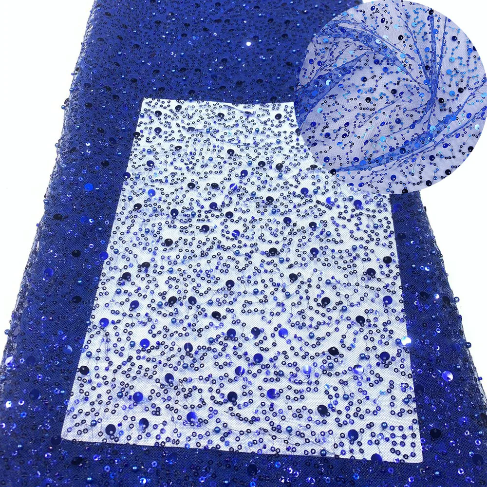 African Lace Fabric High Quali - Embroidery Net Fabric のレビューと価格