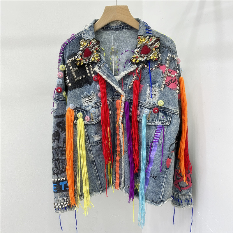 Women's New Unique Fringe Hand - Embroidery Unique Design のレビューと価格