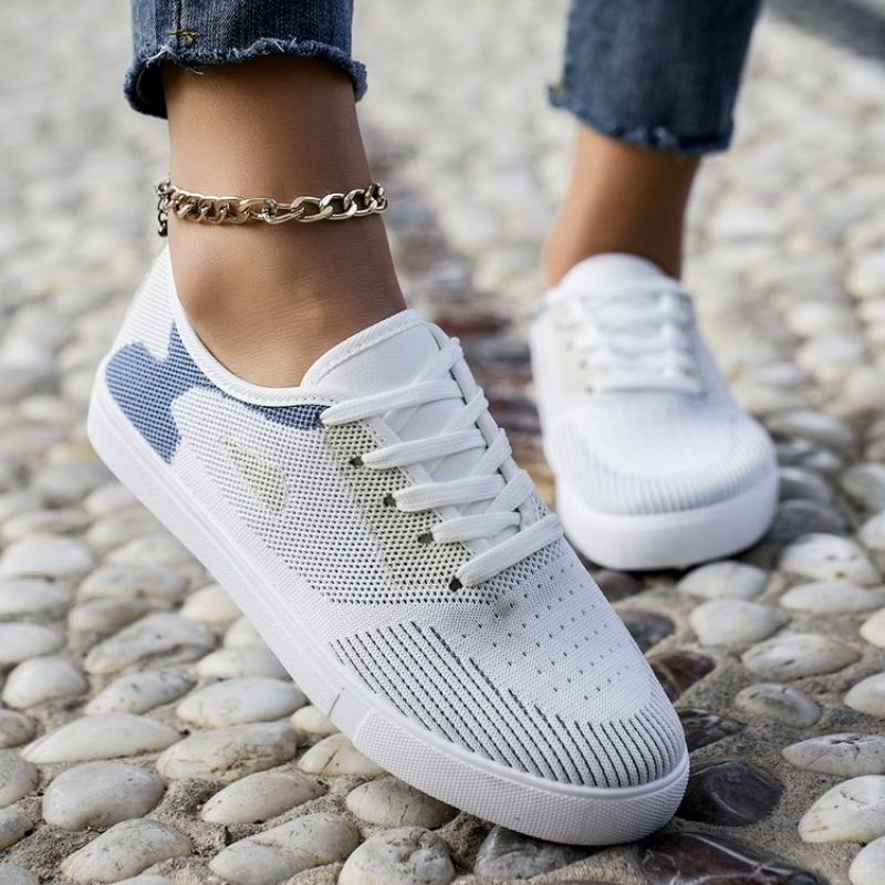 Women Casual Sneakers Woven Lo - Embroidery Cotton のレビューと価格
