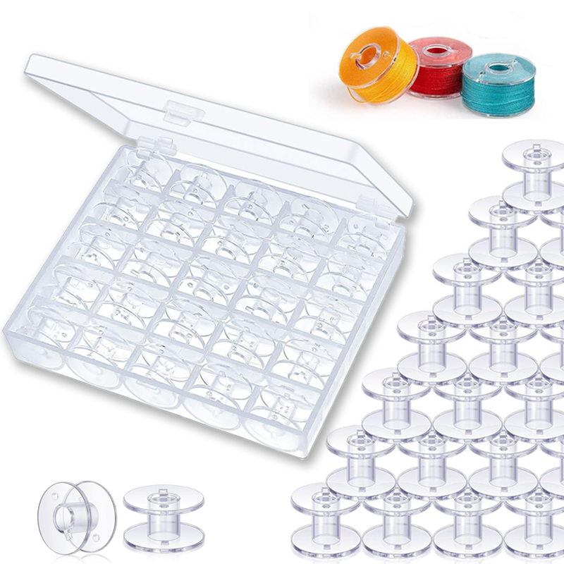 25pcs Home Sewing Machine Bott - Embroidery Generator のレビューと価格
