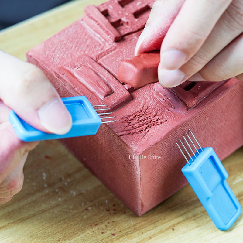Pottery Tools Five-pin Scratch - Embroidery Texture のレビューと価格