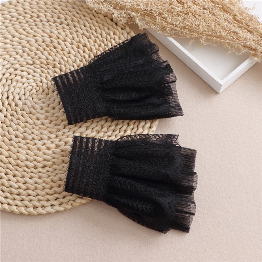 1 Pair Versatile Elegant Fake  - Embroidery Motif のレビューと価格
