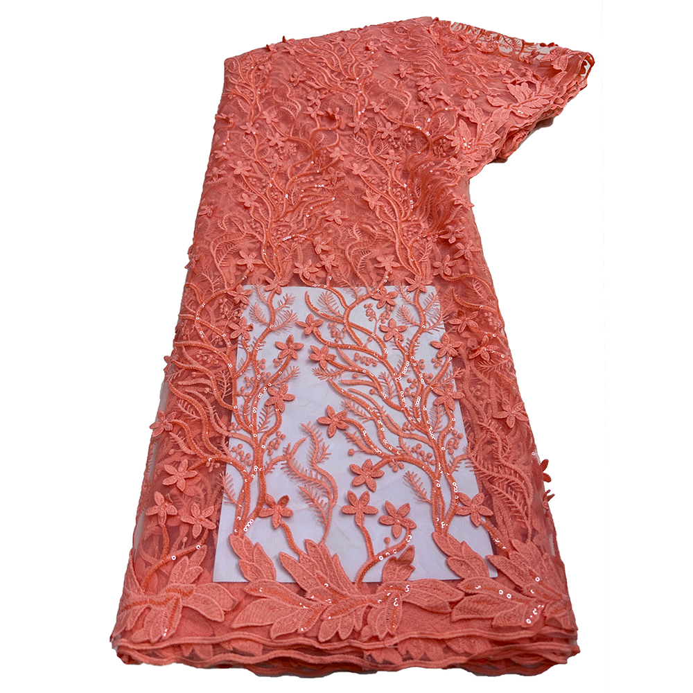 2025 African Net Lace African  - Embroidery Net Fabric のレビューと価格