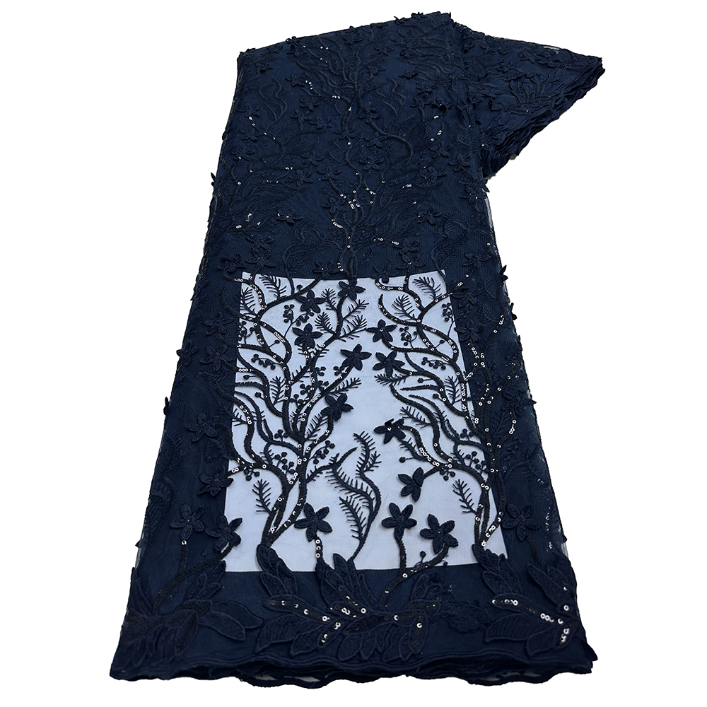 2025 African Net Lace African  - Embroidery Net Fabric のレビューと価格