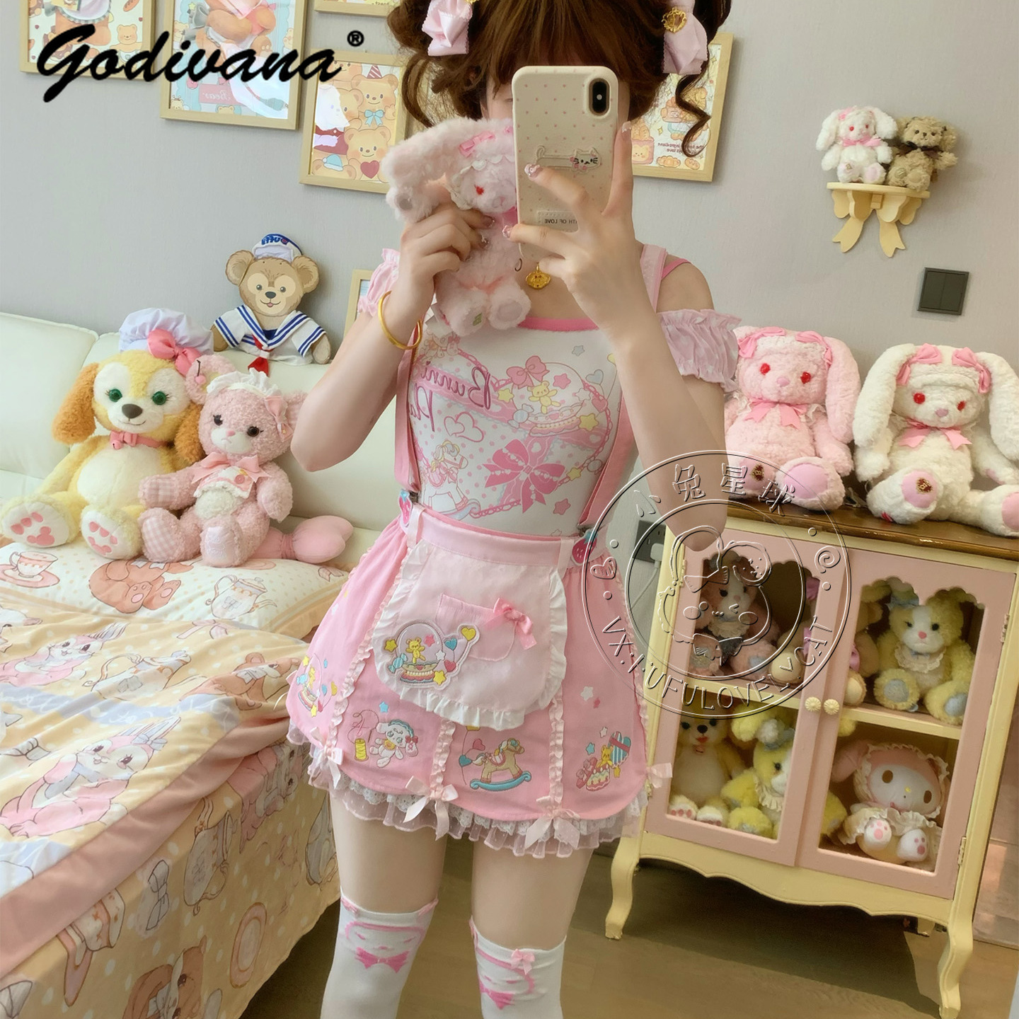 Lolita Daughters Clothes Cute  - Embroidery Motif のレビューと価格