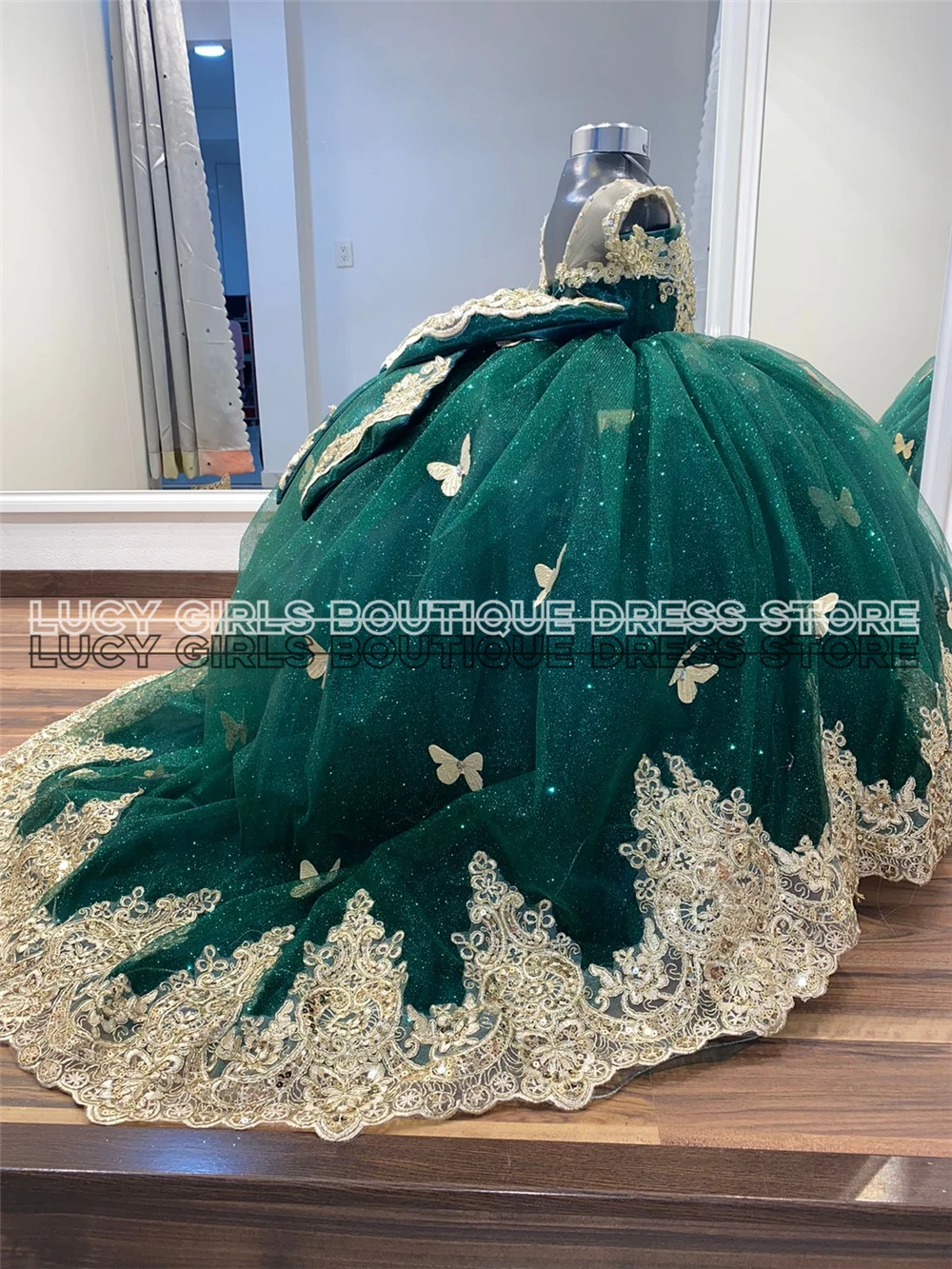 Quality Butterfly Applique Lov - Embroidery Yellow Dress のレビューと価格