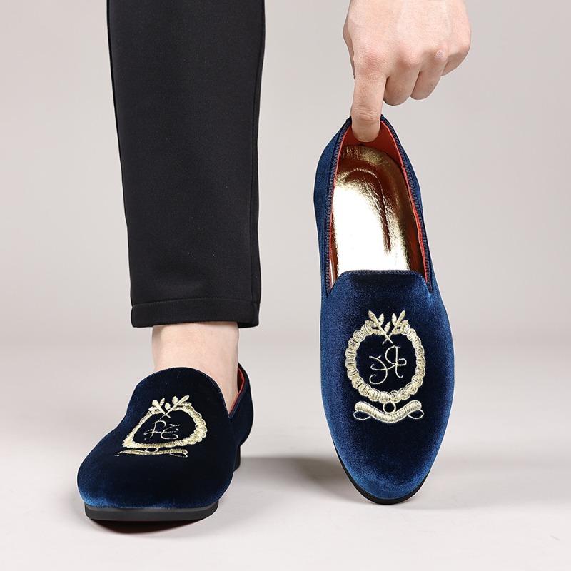 Luxury Designer Loafers Suede  - Embroidery Dress のレビューと価格