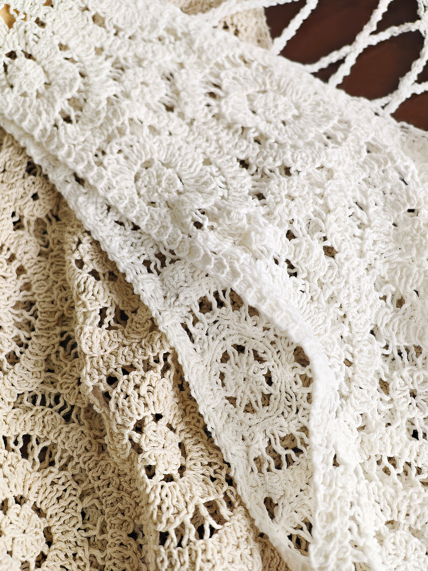 Women's Crochet Lace Tank Top  - Embroidery Job のレビューと価格