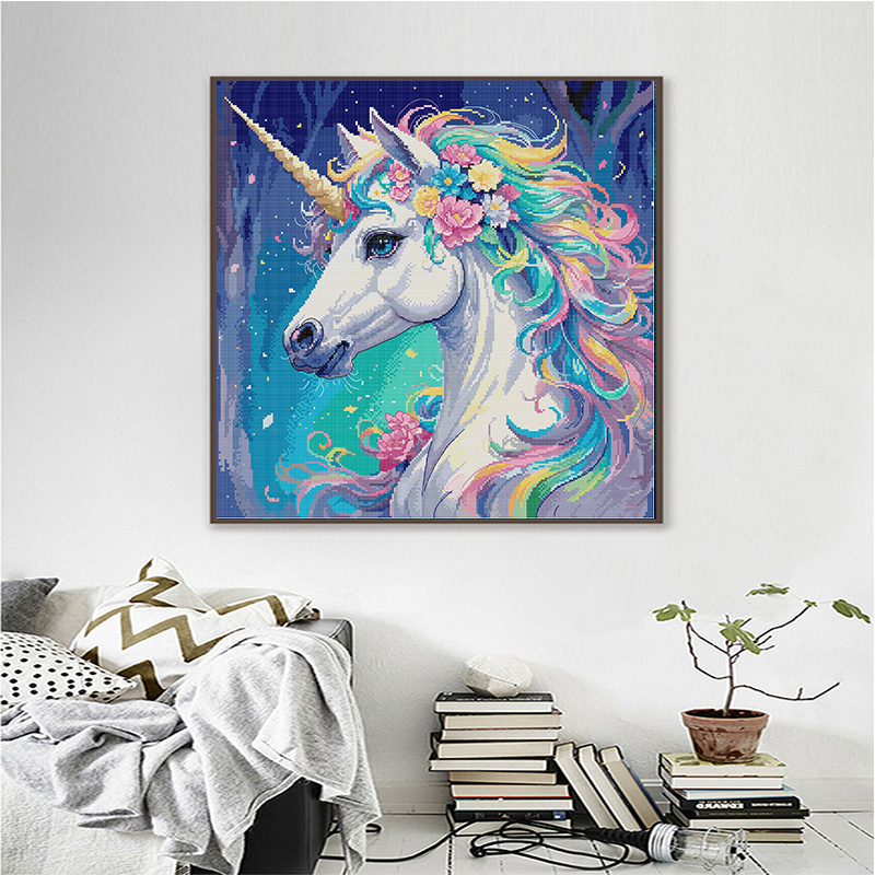 Joy Sunday Animal Pattern Cros - Embroidery Unicorn のレビューと価格