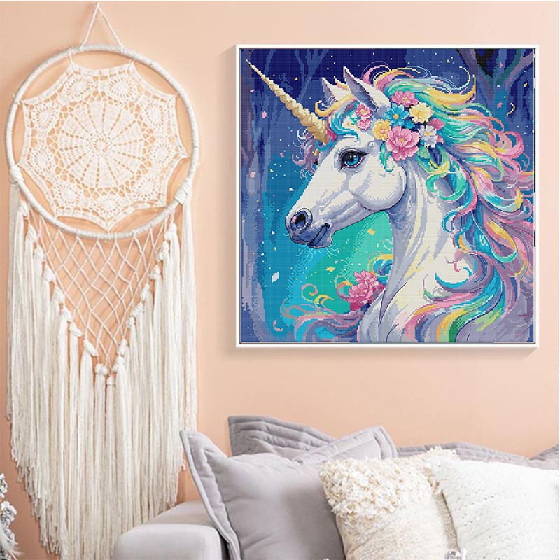 Joy Sunday Animal Pattern Cros - Embroidery Unicorn のレビューと価格