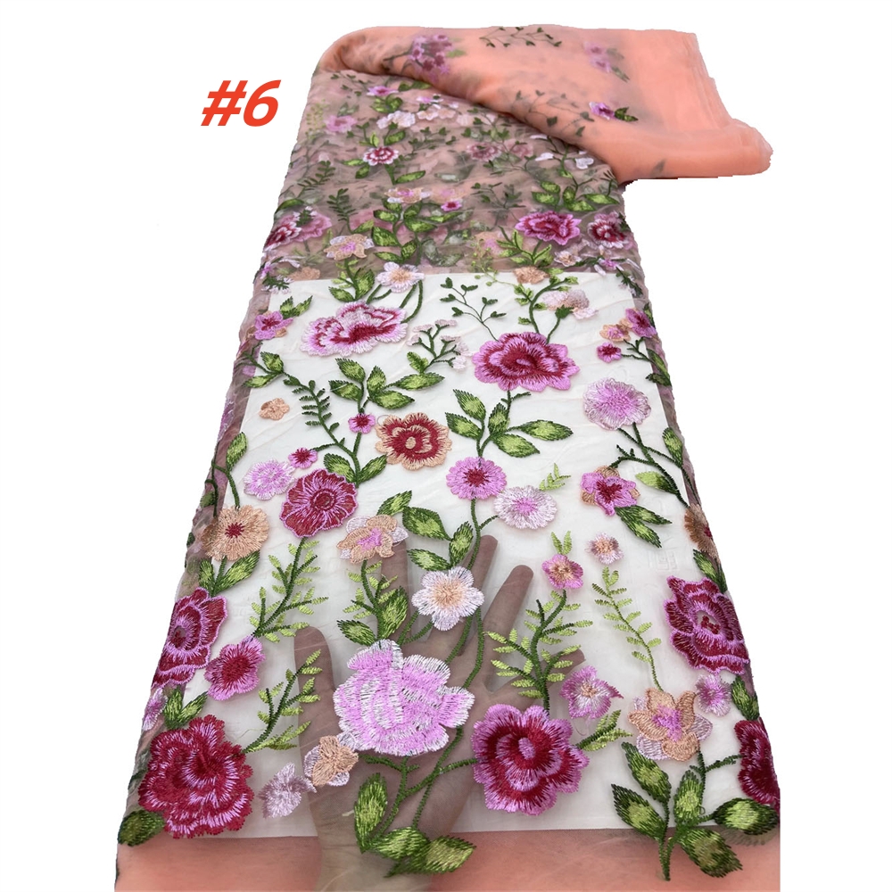 Wholesale French Luxury Mesh E - Embroidery Net Fabric のレビューと価格