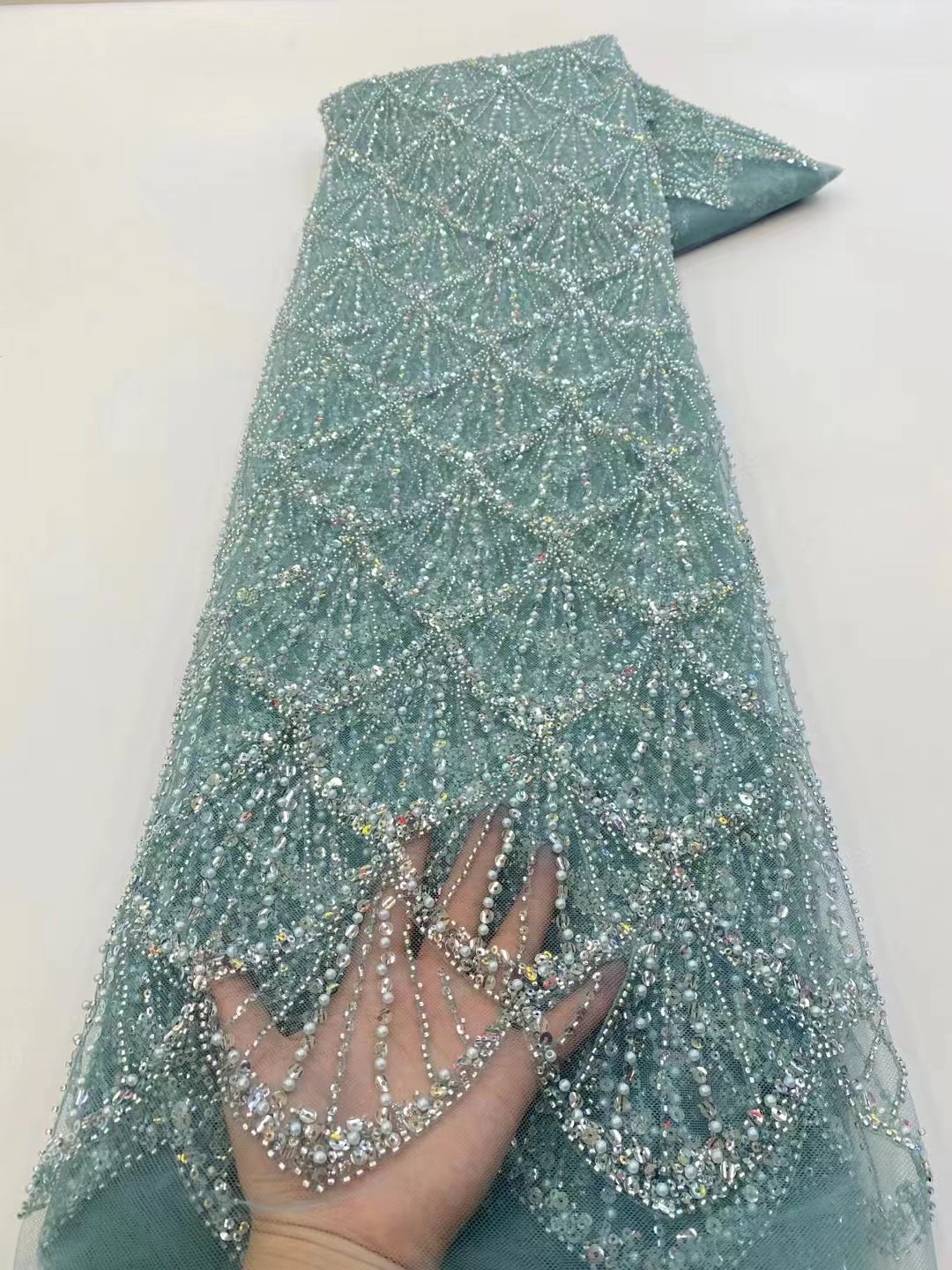African Tulle Lace Fabric 2026 - Embroidery Net Fabric のレビューと価格
