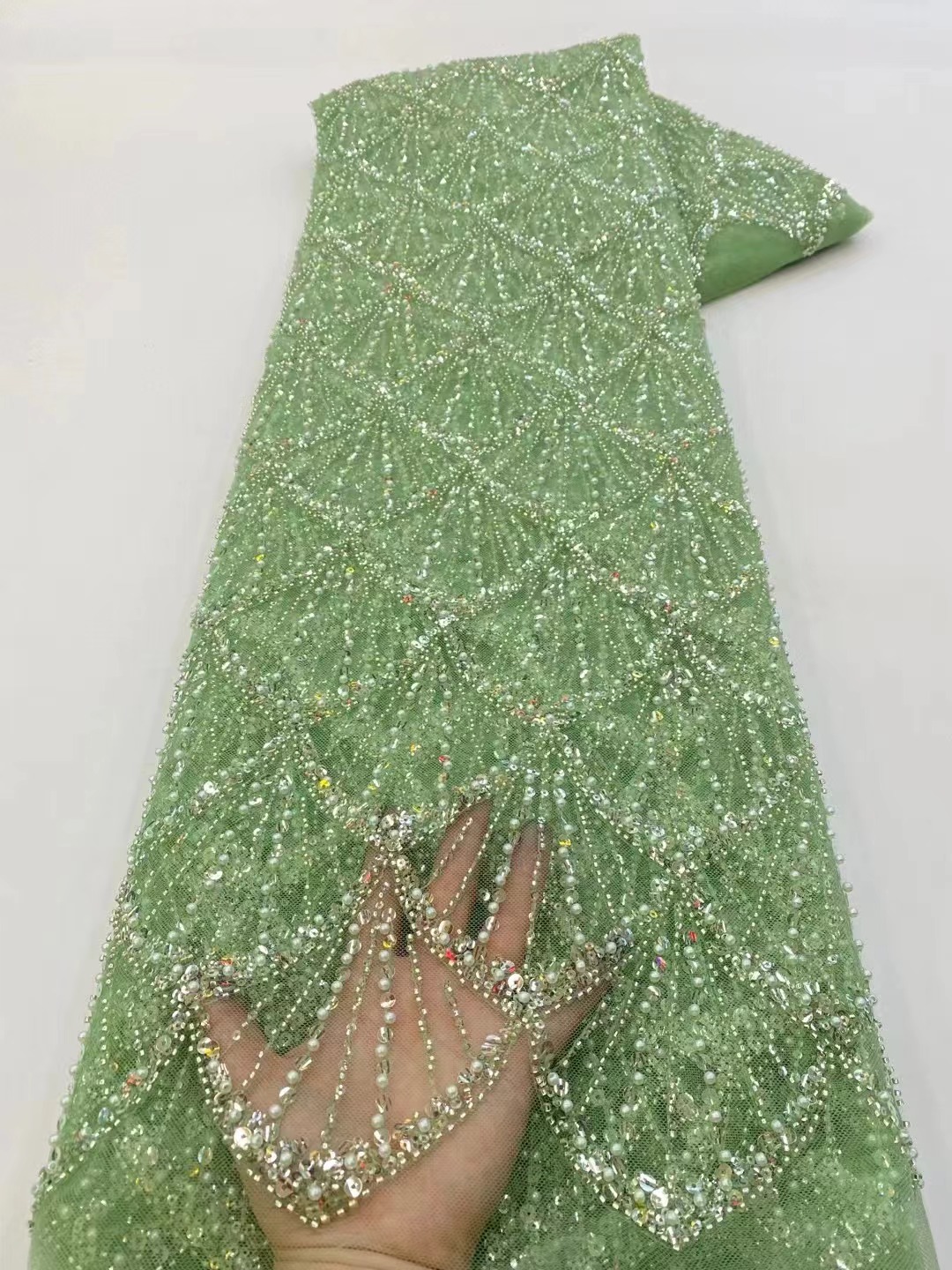 African Tulle Lace Fabric 2026 - Embroidery Net Fabric のレビューと価格