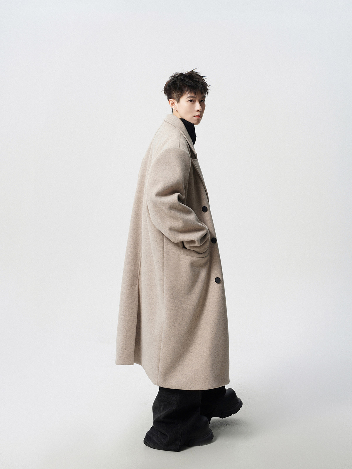 Trench Coats Casual Mens Maple - Embroidery Unique Design のレビューと価格