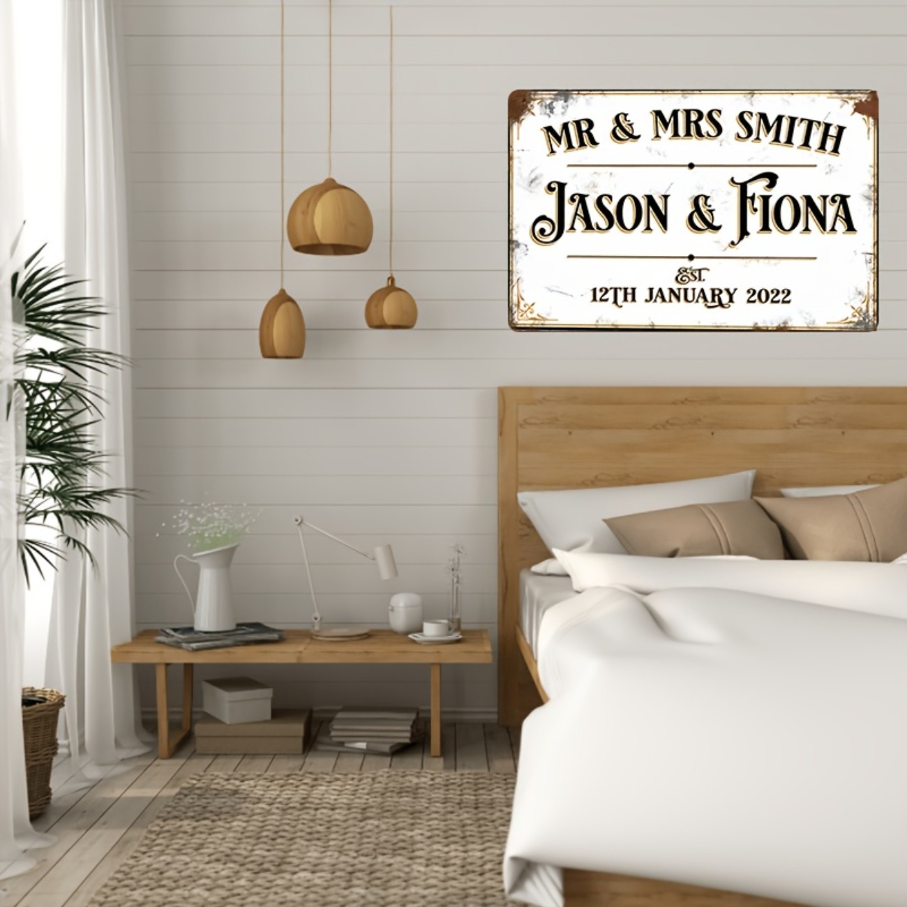 Personalized Aluminum Welcome  - Embroidery Water のレビューと価格