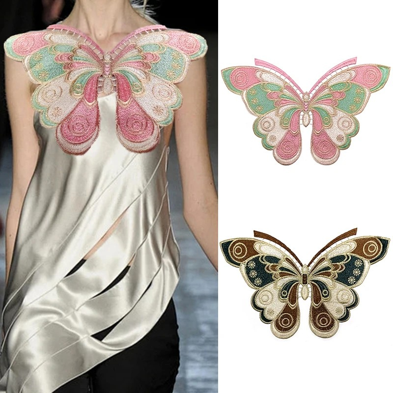 1 Pc Butterfly Embroidery Larg - Embroidery Unicorn のレビューと価格