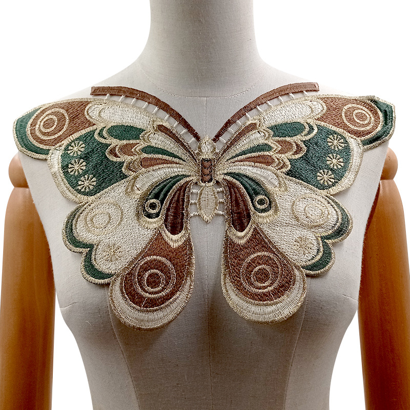 1 Pc Butterfly Embroidery Larg - Embroidery Unicorn のレビューと価格