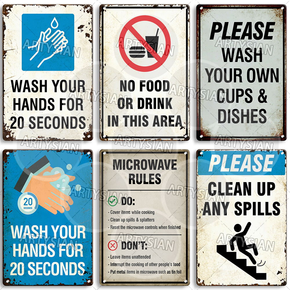 Hygiene Metal Sign No Shoes No - Embroidery Water のレビューと価格