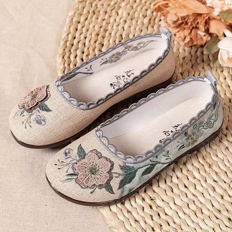 Women Spring Autumn New Flat s - Embroidery Cotton のレビューと価格