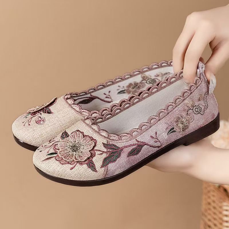 Women Spring Autumn New Flat s - Embroidery Cotton のレビューと価格