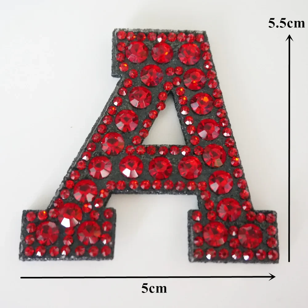 A-Z Wine Red Rhinestone Englis - Embroidery Unicorn のレビューと価格