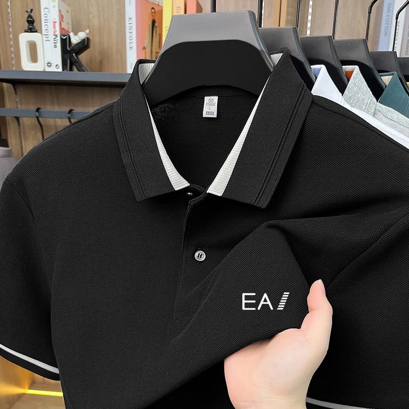 Summer Men Polo Shirt, Unique  - Embroidery Unique Design のレビューと価格