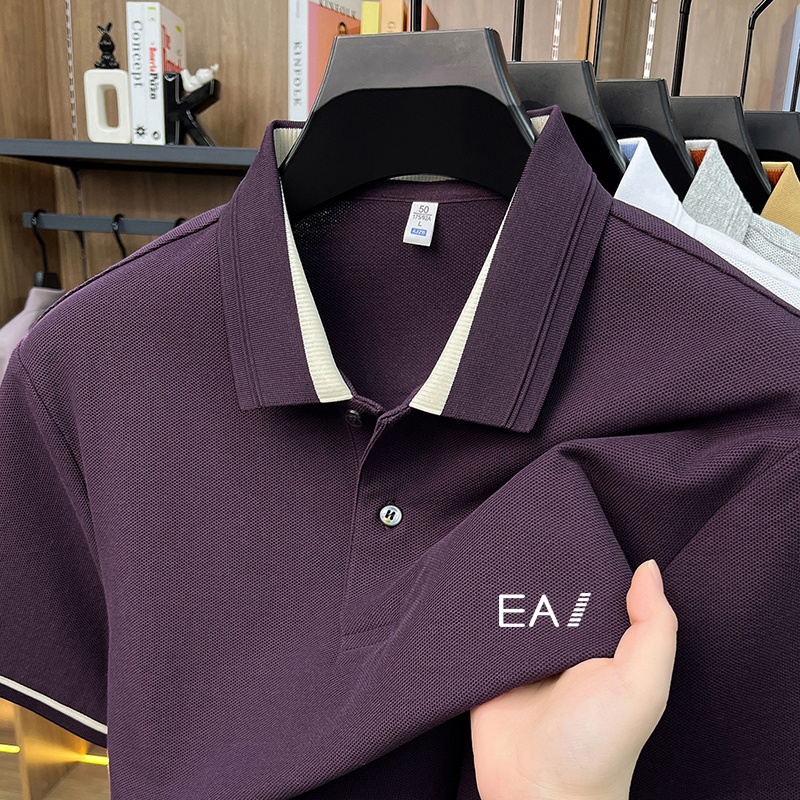 Summer Men Polo Shirt, Unique  - Embroidery Unique Design のレビューと価格