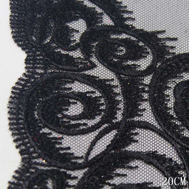 28Yards Embroidery Lace Fabric - Embroidery Yellow Dress のレビューと価格