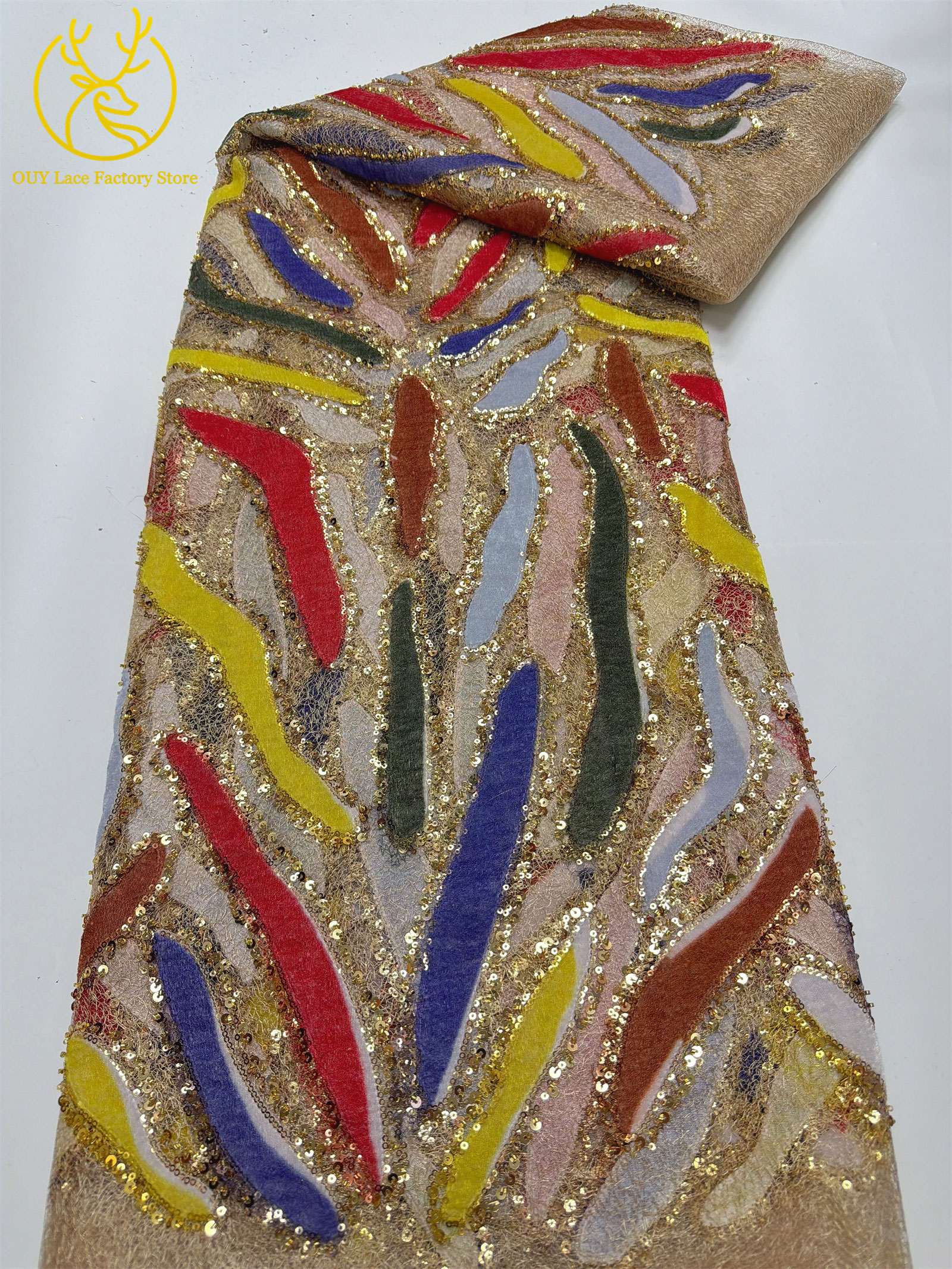 Golden Yellow French Tulle Emb - Embroidery Yellow Dress のレビューと価格