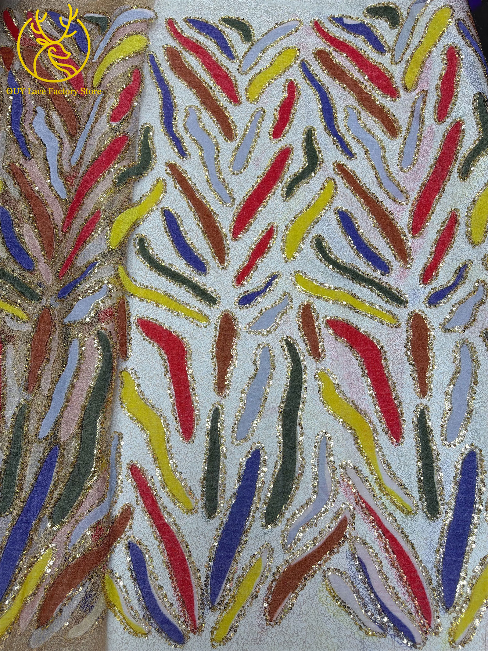 Golden Yellow French Tulle Emb - Embroidery Yellow Dress のレビューと価格