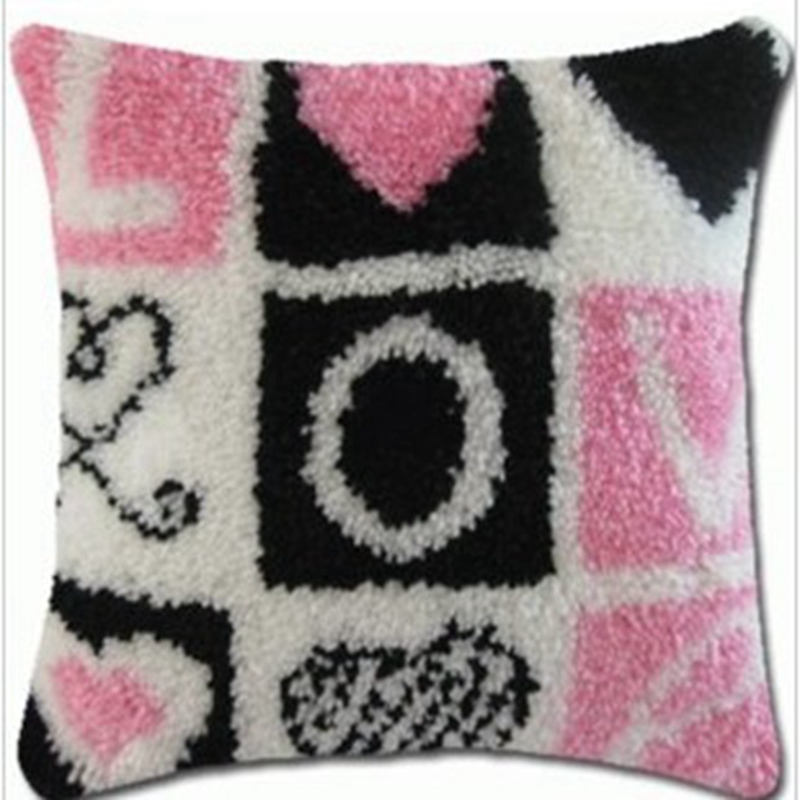 Rainbow Love Series Latch Hook - Embroidery Job のレビューと価格