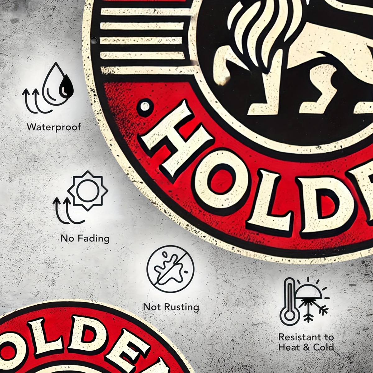 HOLDEN Vintage Metal Wall Art  - Embroidery Water のレビューと価格