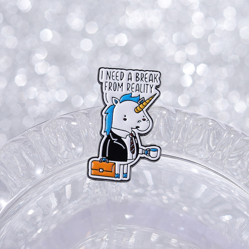 I Need Break From Reality Enam - Embroidery Unicorn のレビューと価格