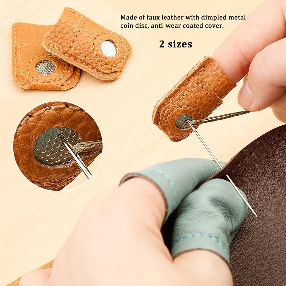 Hand-Working Sewing Thimble Me - Embroidery Job のレビューと価格