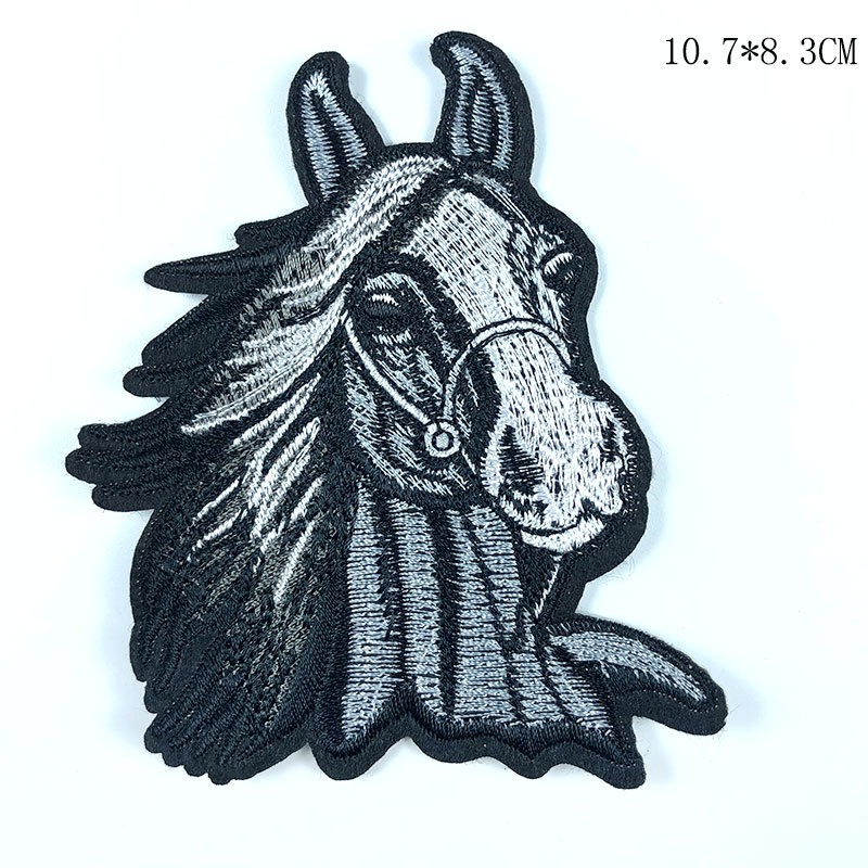 Horse Head Adhesive Embroidery - Embroidery Unicorn のレビューと価格
