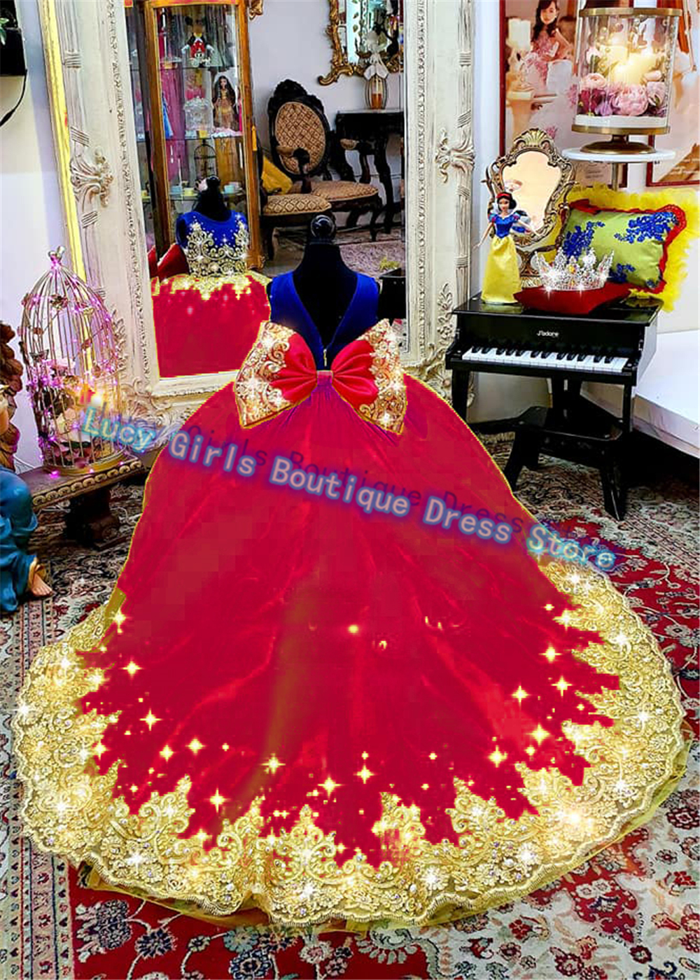 Luxuriously Yellow Flower Girl - Embroidery Yellow Dress のレビューと価格