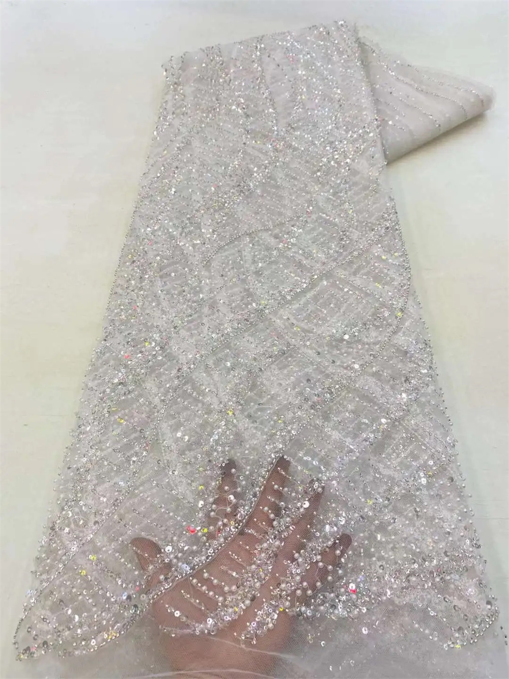 Wholesale 2025 African Sequins - Embroidery Net Fabric のレビューと価格