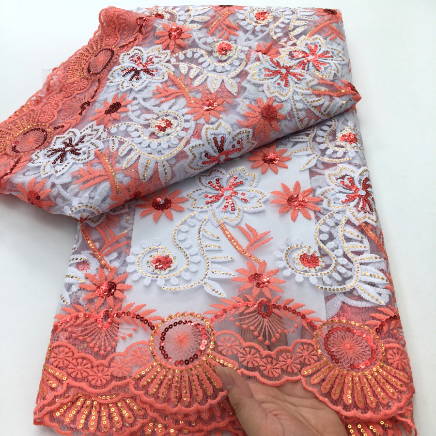 Yellow Milk Silk Mesh Lace Fab - Embroidery Yellow Dress のレビューと価格