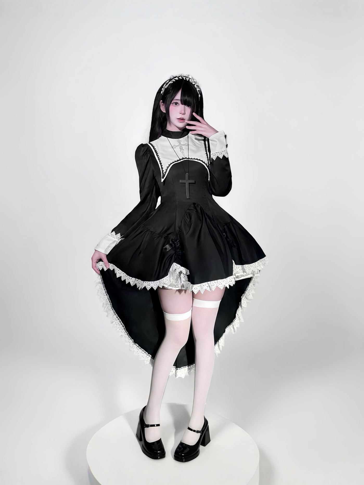 Gothic style dark embroidery c - Embroidery Dress のレビューと価格