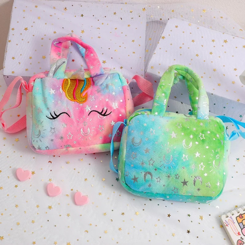 Sweet Unicorn Handbags For Gir - Embroidery Unicorn のレビューと価格