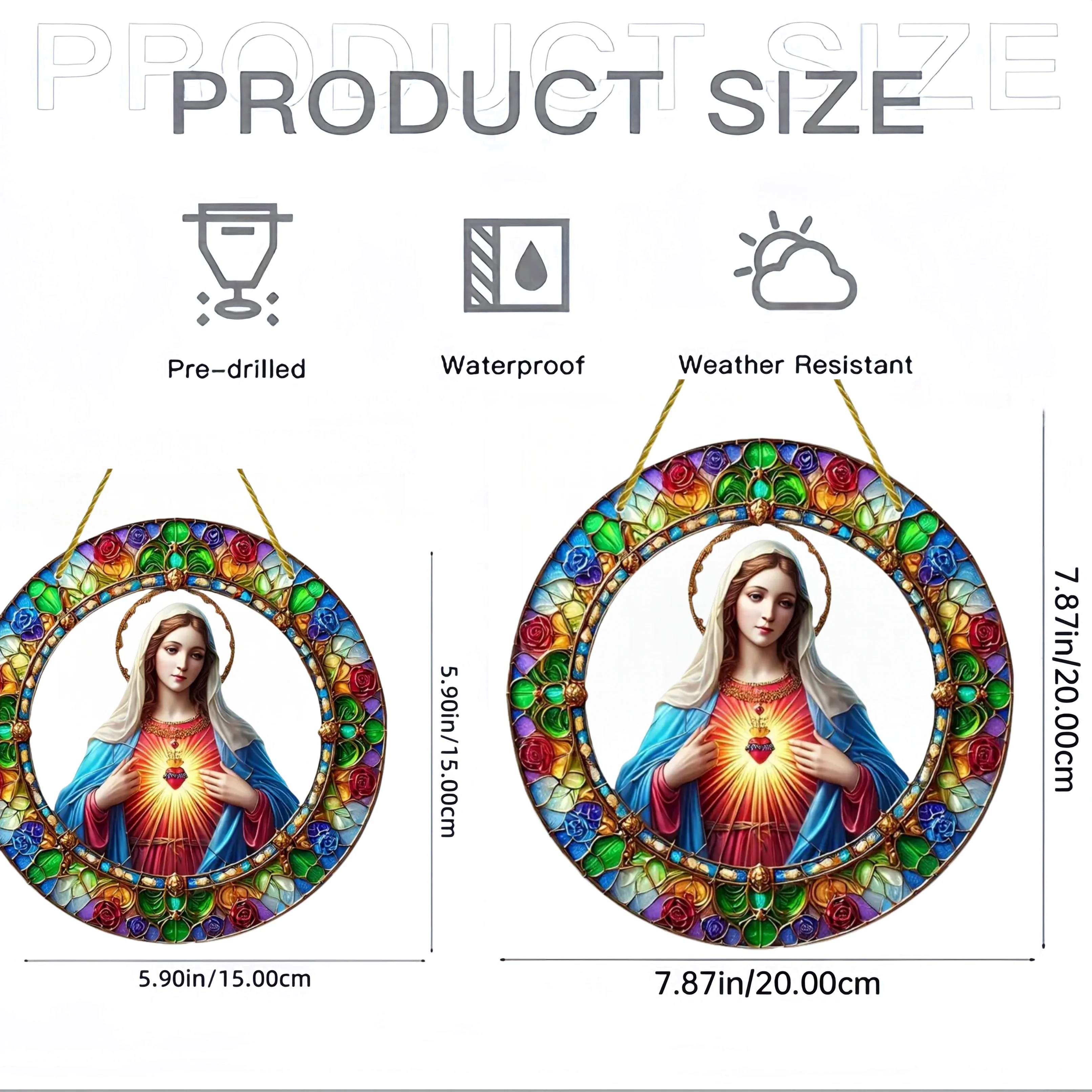 Christian Religion Mary Suncat - Embroidery Water のレビューと価格