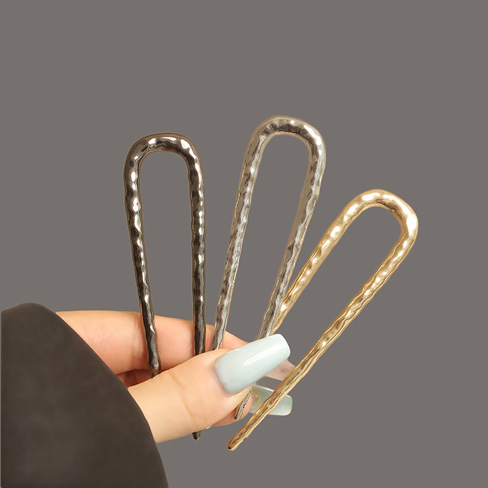 Chinese Hammer Texture U-Shape - Embroidery Texture のレビューと価格