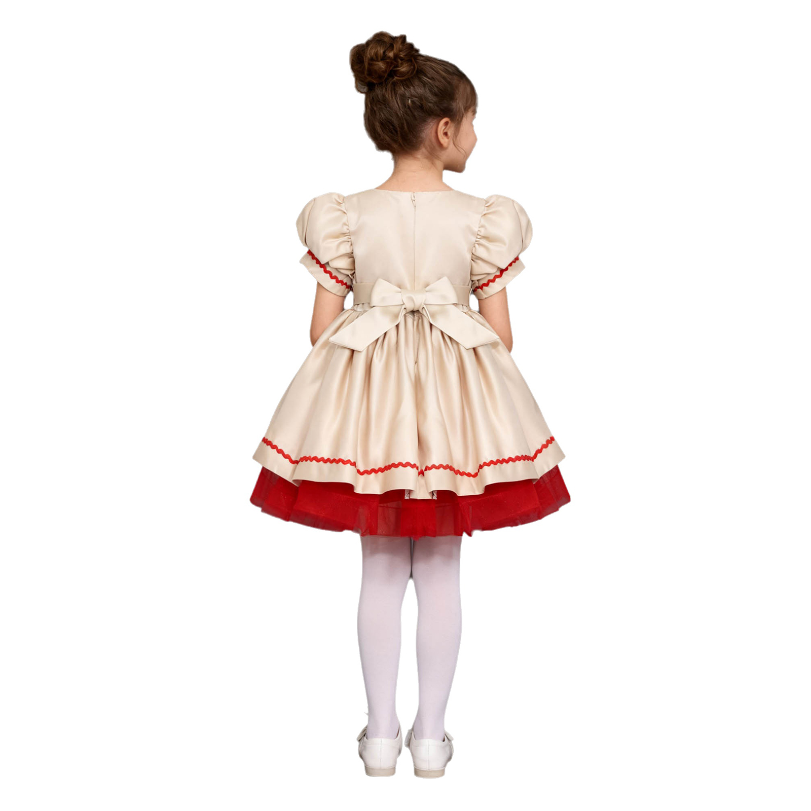 Kids Girls Christmas Santa Dre - Embroidery Dress のレビューと価格