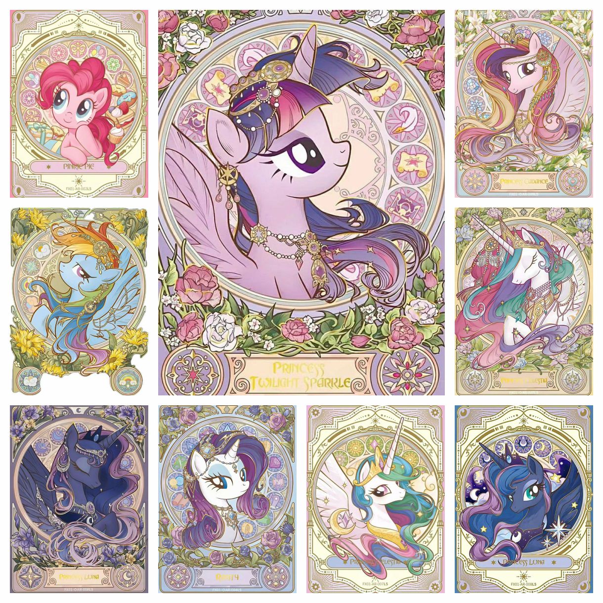 Mucha style My Little Pony 5D  - Embroidery Unicorn のレビューと価格